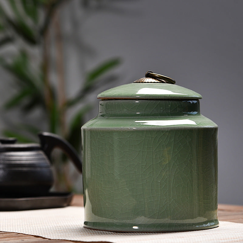 Airtight Tin Tea Box Tea Storage