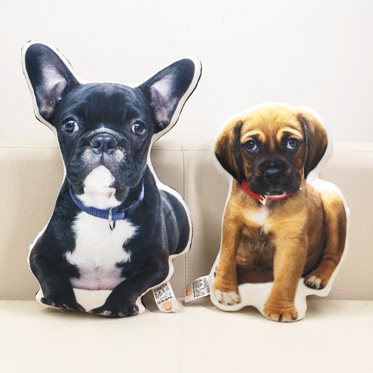 Customize Special-Shaped Pet Pillow DIY Sofa Car Decor Cat Dog Pillow