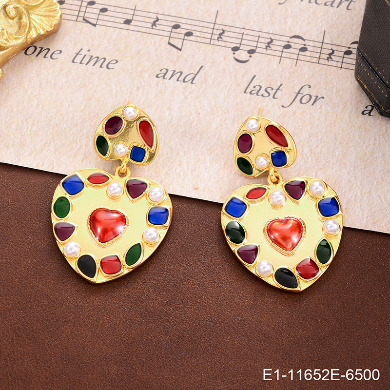 Retro Chinese Style Earrings High Court