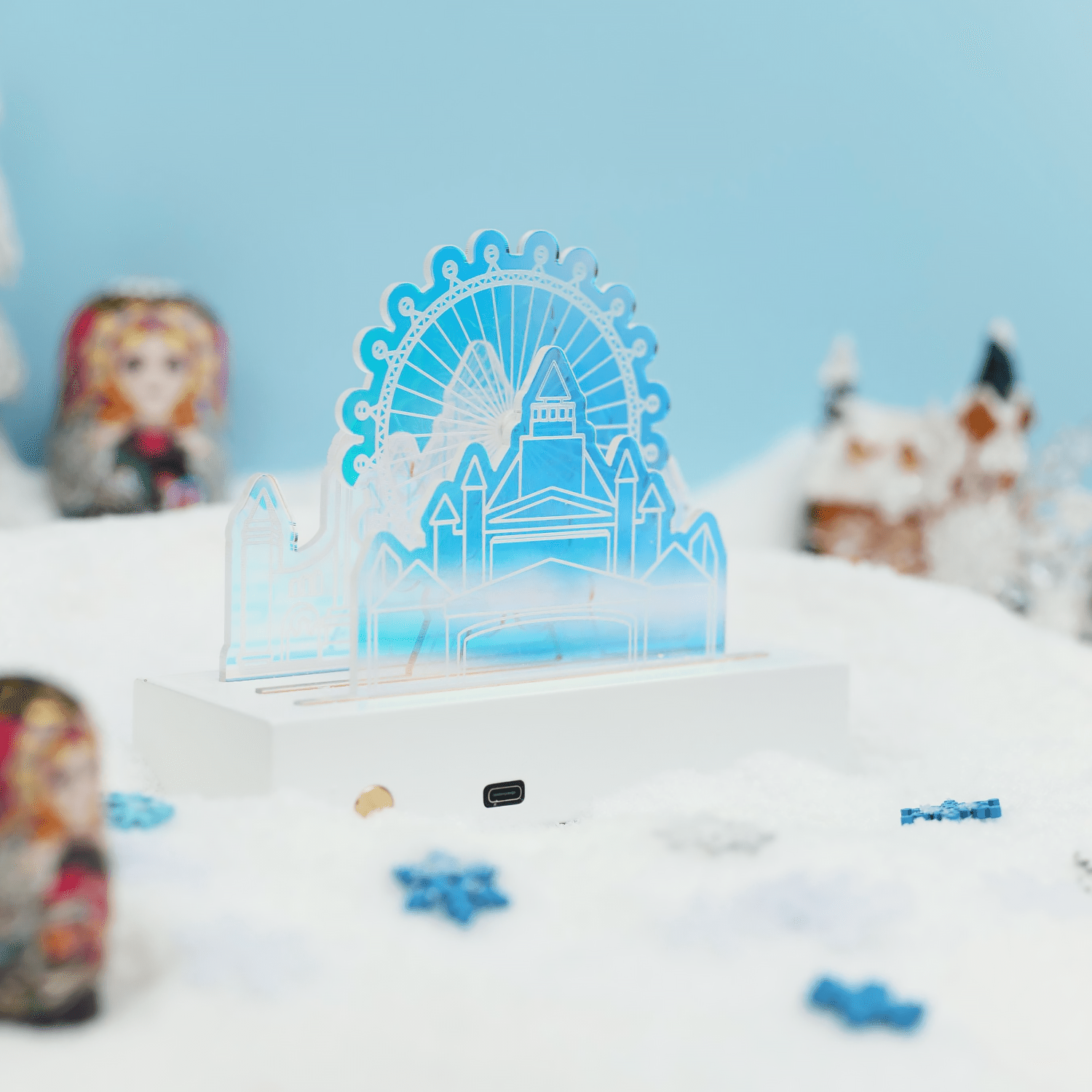Bedroom Decor Harbin Ice and Snow World Atmosphere Light-5