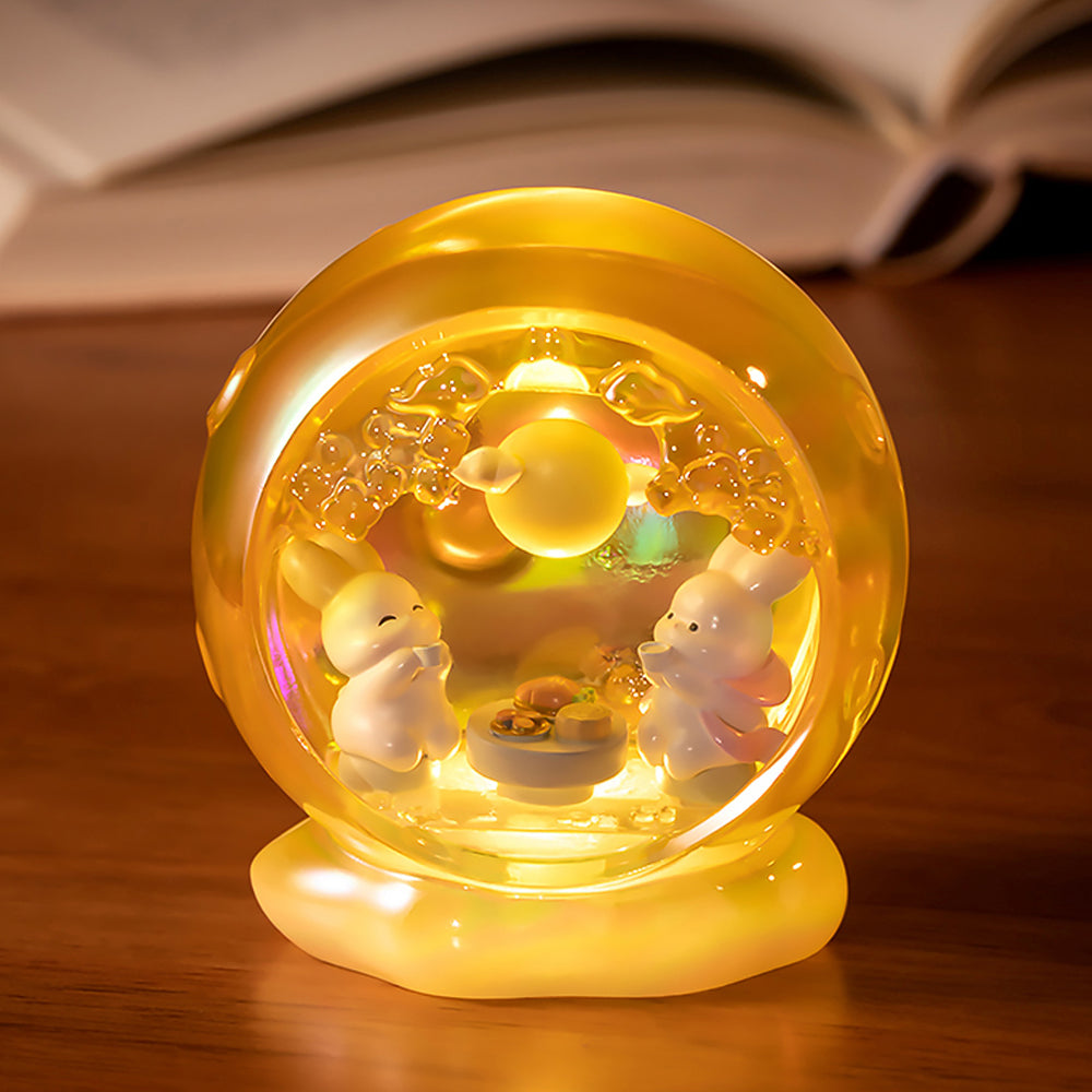 Birthday Gift Ideas Jade Rabbit Moon Night Light Atmosphere Ornaments-2
