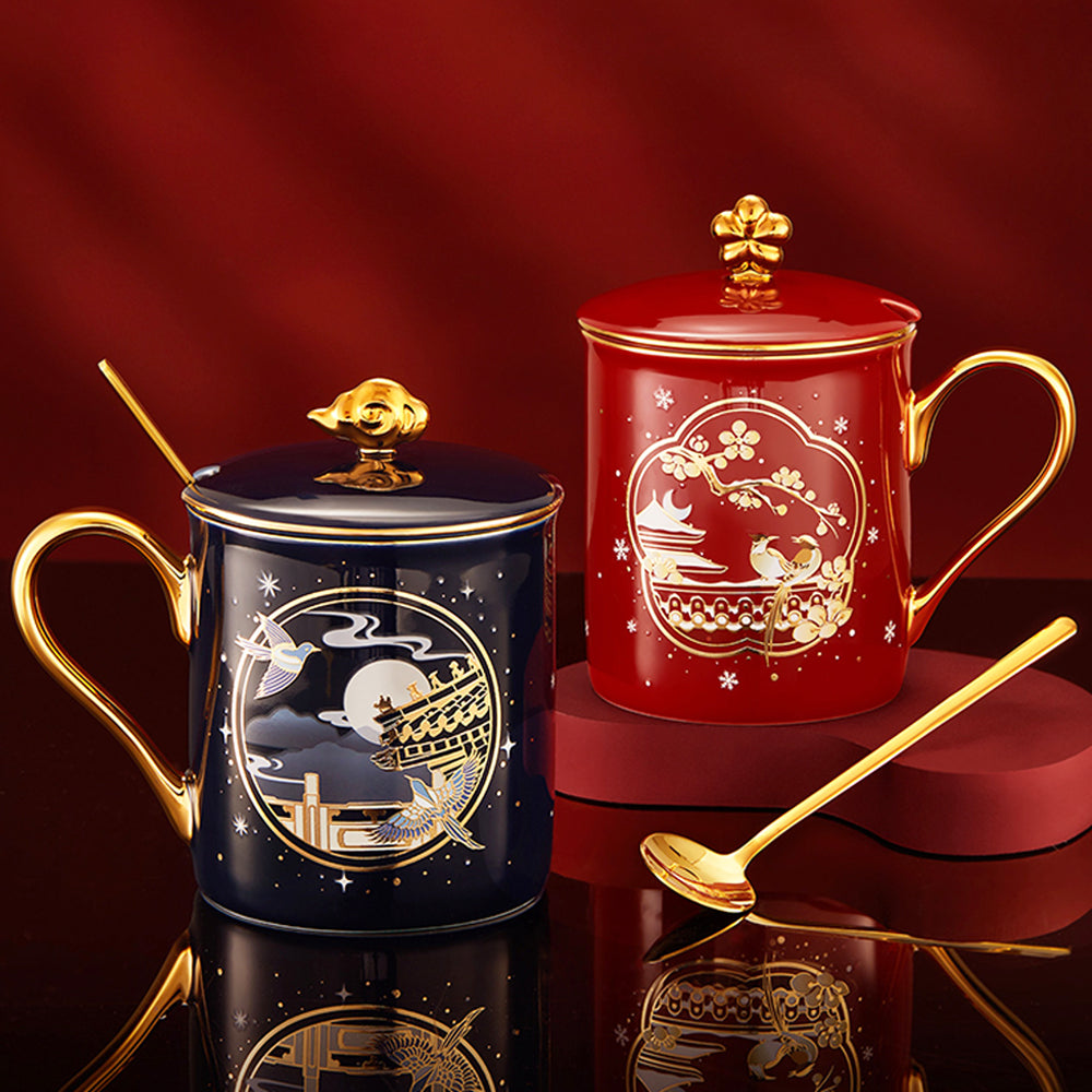 Wedding Anniversary Gifts Couple Mugs Good Times Color Changing Cups-2