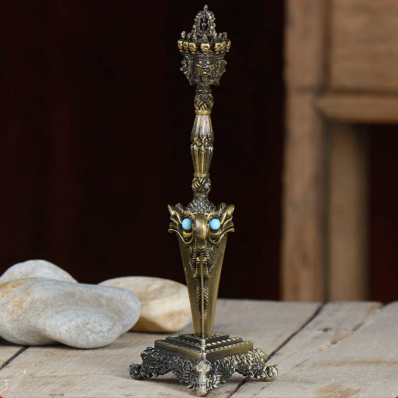 Buddhism Huizang Village Puba Vajra Tantric Patriarchal Instrument