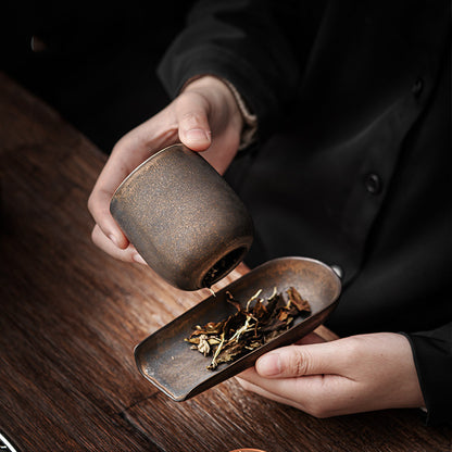 Stoneware Tea Pot Japanese Style Ceramic Seal