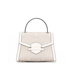 Embroidered Genuine Leather Handbag Chinese Style Purse-5