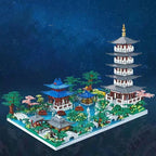 Oriental Garden Leifeng Tower Hangzhou Building Blocks-5