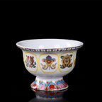 Buddhist Water Purification Cup Wordless Lotus Bowl Offering Cup-3