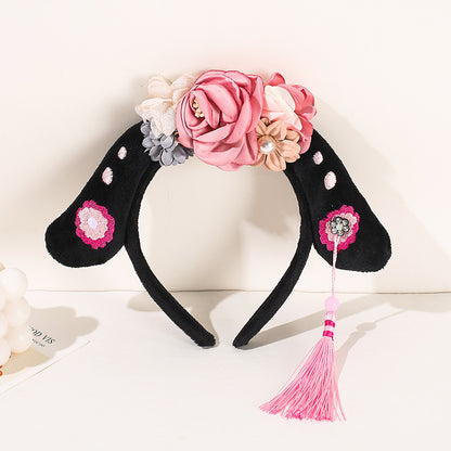 Chinese Style Princess Hair Accessories Tassel Headband