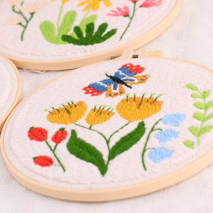 Handmade Embroidery Diy Poke Embroidery Material Package