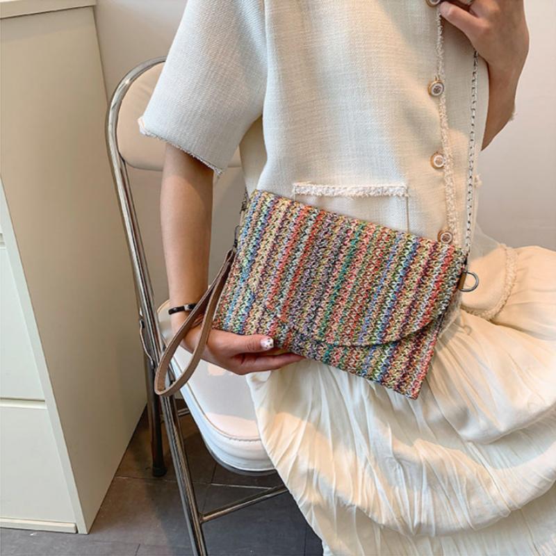 Casual Ethnic Style Woven Bag Women