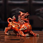 Colorful Copper Pixiu Home Feng Shui Ornament