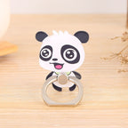 Acrylic Ring Buckle Cartoon Panda Mobile Phone Holder-9
