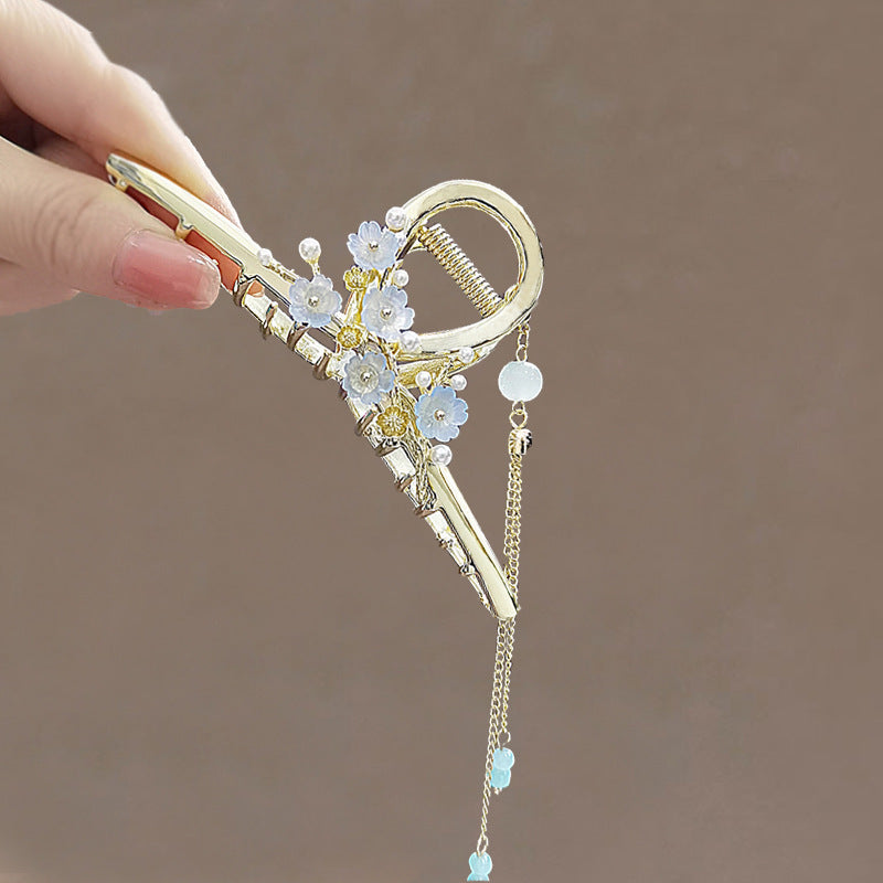 Metal Antique Exquisite Flower Hairpin