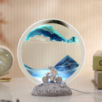 3d Quicksand Painting Creative Home Living Room Ornaments Office Decorations
