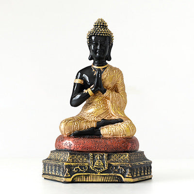 Sakyamuni Buddha Chinese Zen Buddhist Statue Ornaments