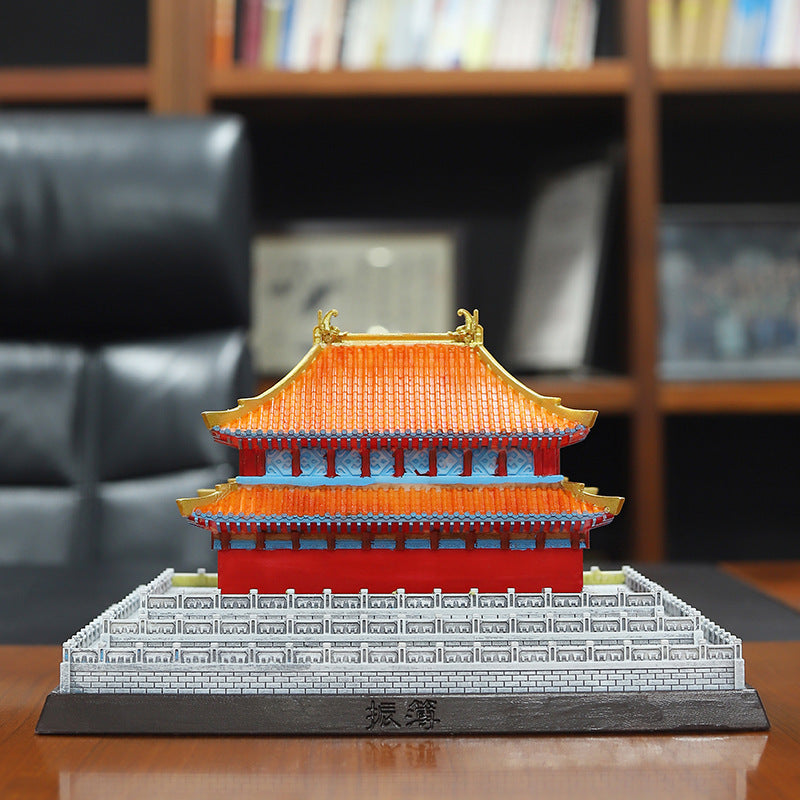 Beijing Palace Museum Cultural and Creative Series Forbidden City Model Resin Craft Ornaments