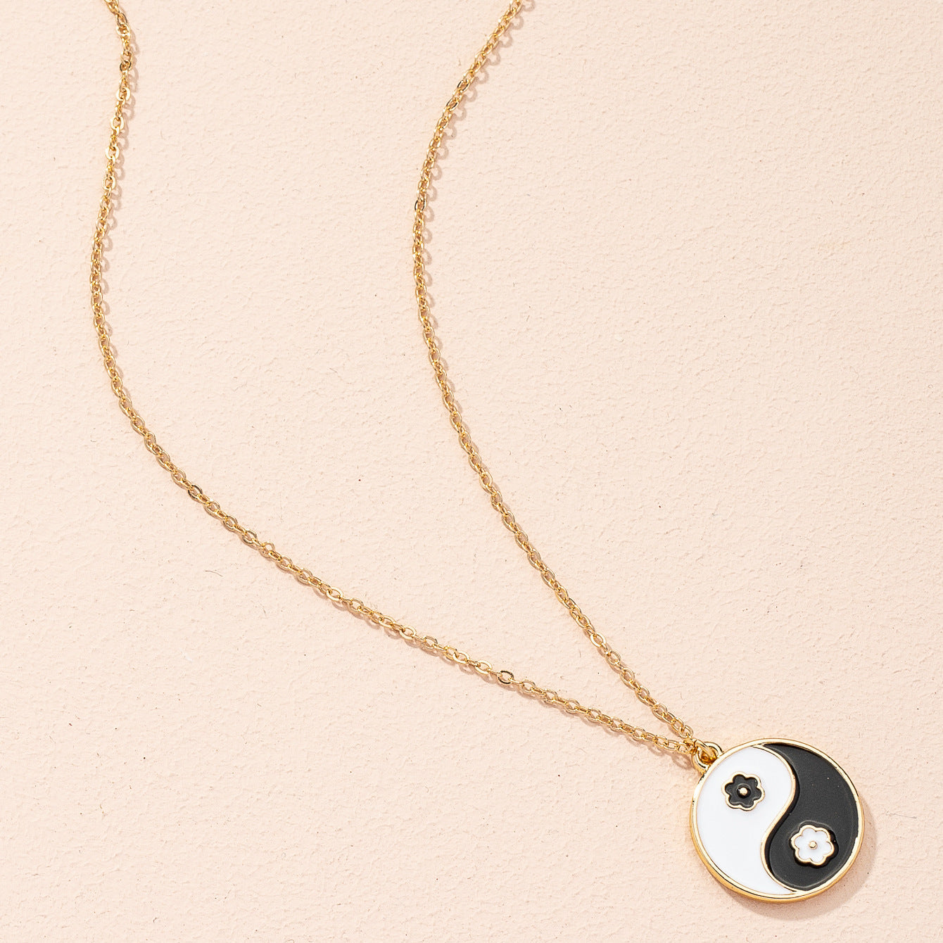 Tai Chi Bagua Necklace for Women Collarbone Chain