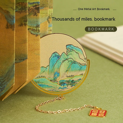 Metal Bookmark Hollow Out Creative Classical Chinese Style Gifts