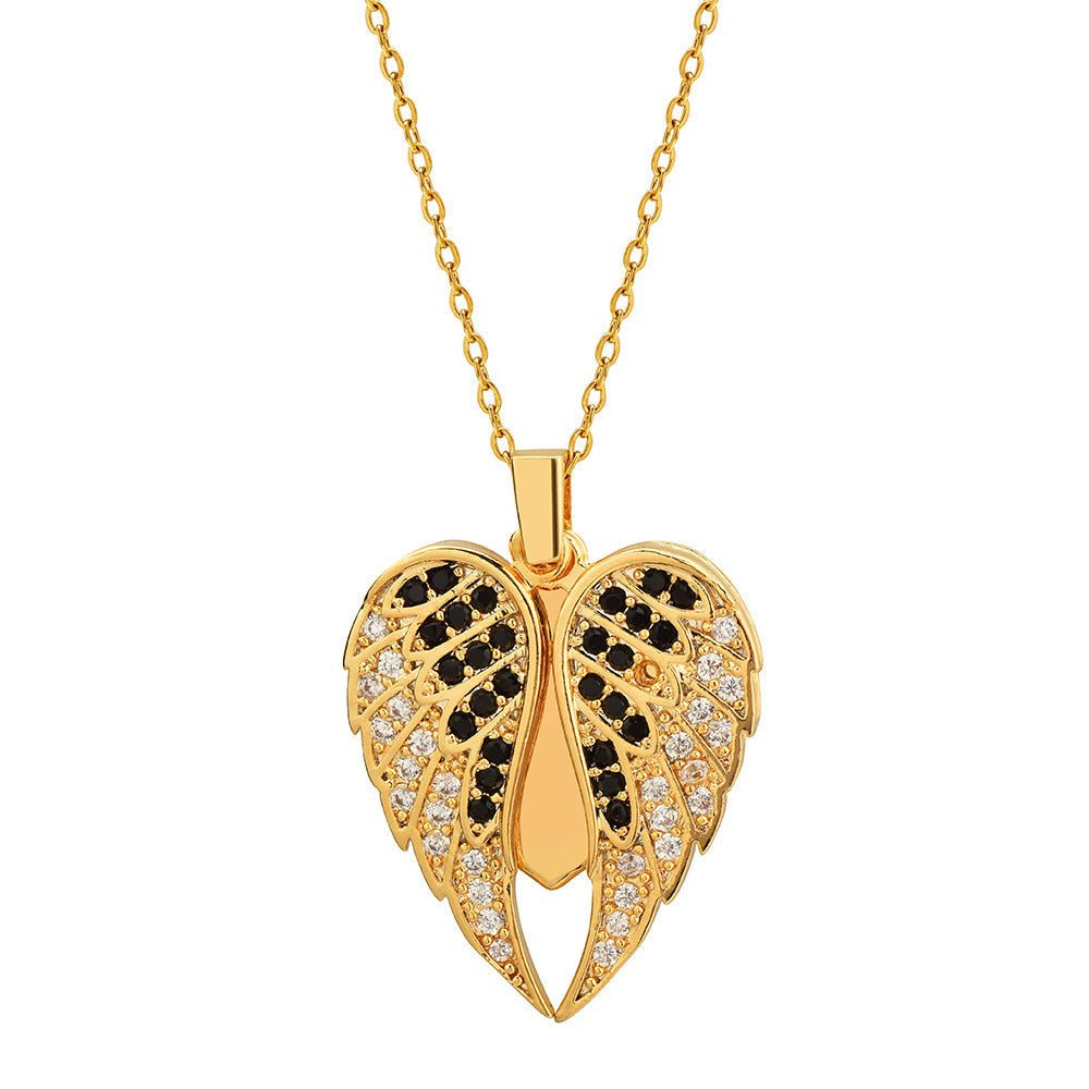 Personalized Name Heart Necklace Custom Engraved Pendant