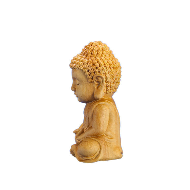 Buddha car decoration wood