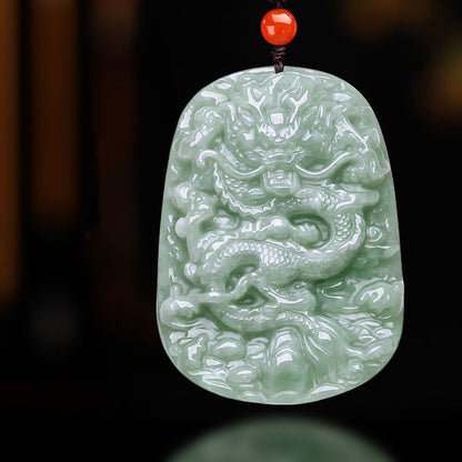 Zodiac Dragon Domineering Jade Pendant