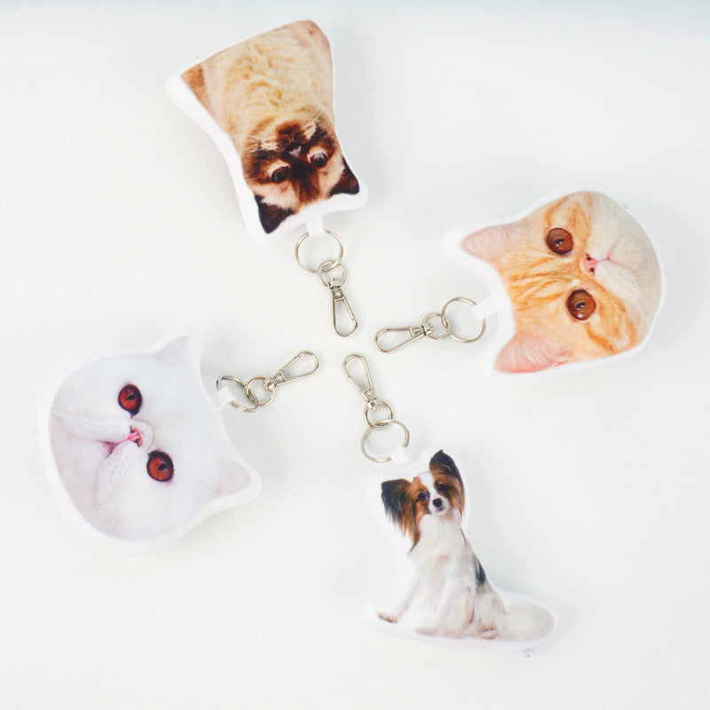 Custom Pet Keychain Cat Dog Photos