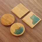 Kung Fu Bamboo Tea Cup Mat Household Insulation Mat