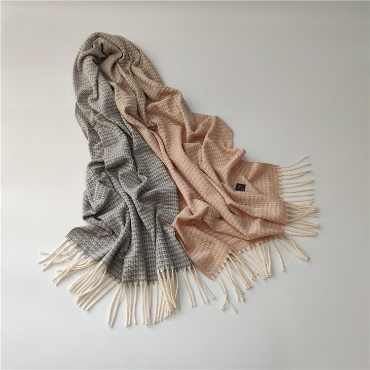 Male and Female Imitation Cashmere Scarf Couple Scarf