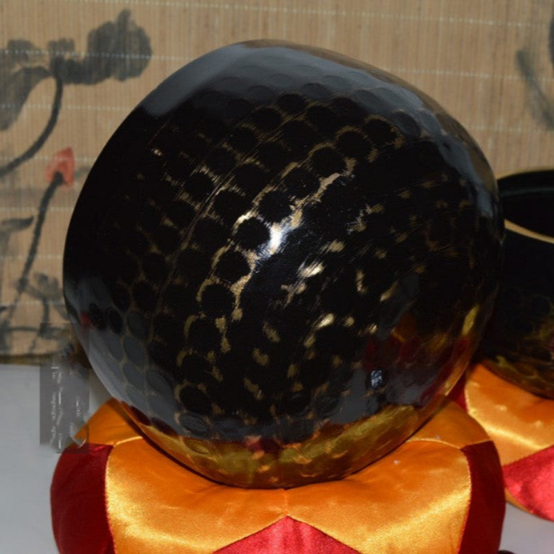 Black Copper Practice Buddha Sound Bowl Yoga Sound Healing Bowl