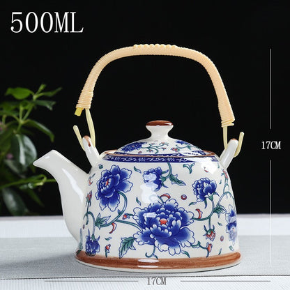 Blue And White Teapot Household Hotel Teapot