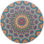 Mandala flower ceramic absorbent coaster