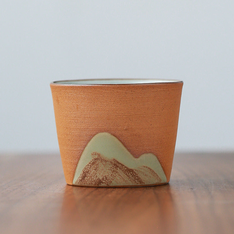 Handmade Vintage Chinese Stoneware Master Cup