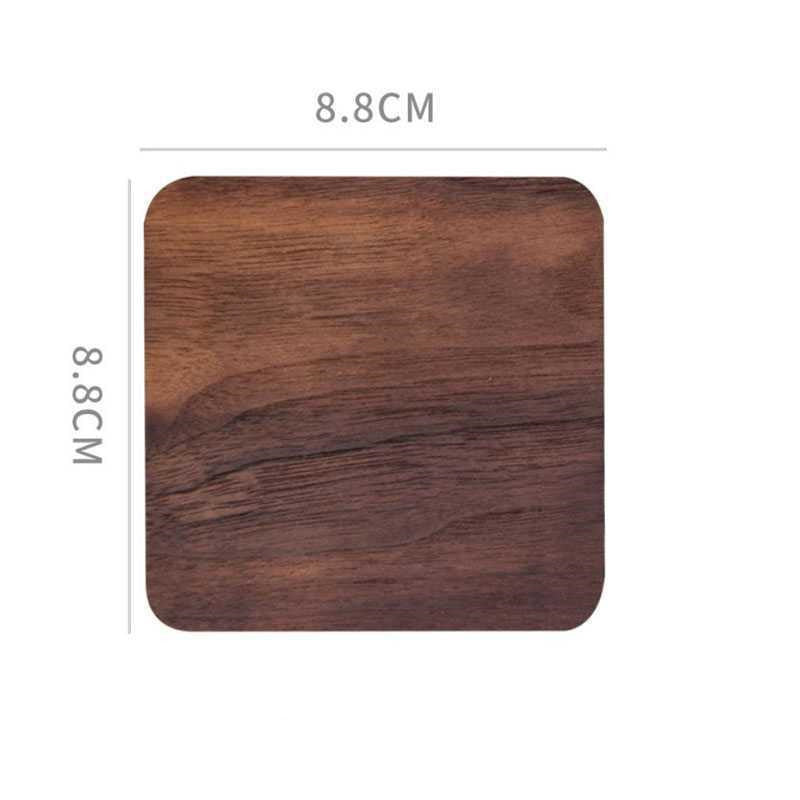 Tea mat wooden saucer