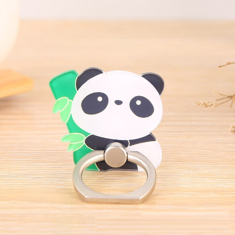 Cartoon Panda Phone Holder - Acrylic Ring Stand - China Creative Hub