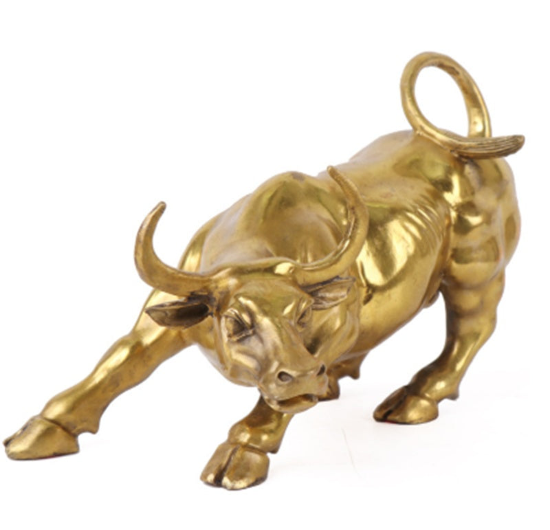 Kaiyun Copper Lucky Copper Bull Decoration Office Crafts