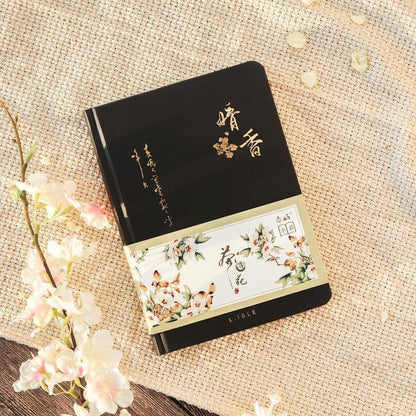 Beautiful Diary Chinese Style Full Color Page Illustration Notebook