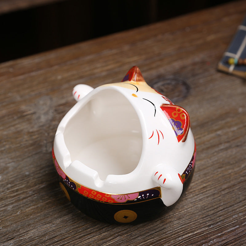 Household Ceramic Fashion Ashtray Big Ashtray