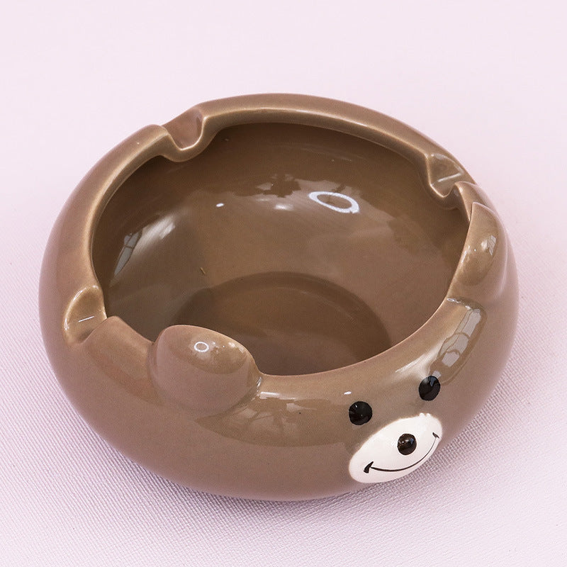 Fengou Ceramic Cartoon Ashtray