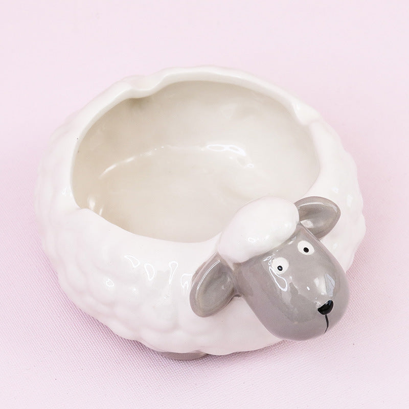 Fengou Ceramic Cartoon Ashtray