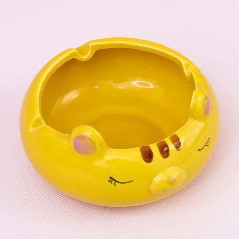 Fengou Ceramic Cartoon Ashtray