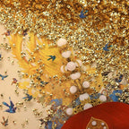 Forbidden City Cat Forbidden Moon Full Quicksand Coaster Dragon and Phoenix Auspicious Anti-skid Mat Gifts