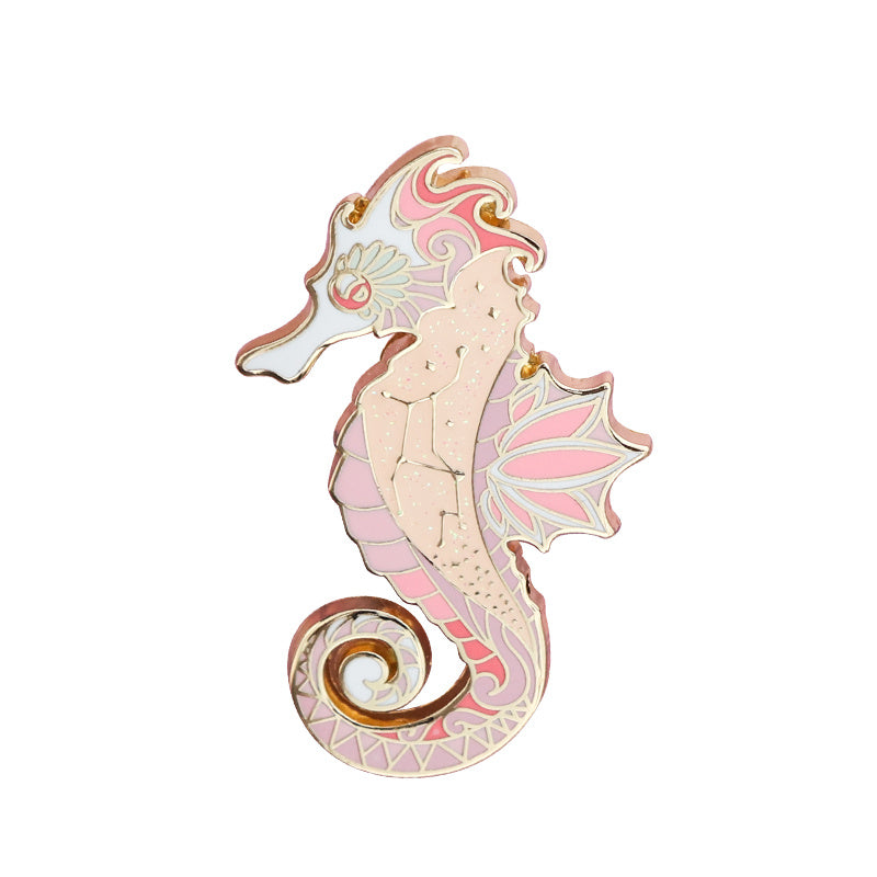 Virgo Constellation Brooch Zodiac Badge Gift for Her or Him-5
