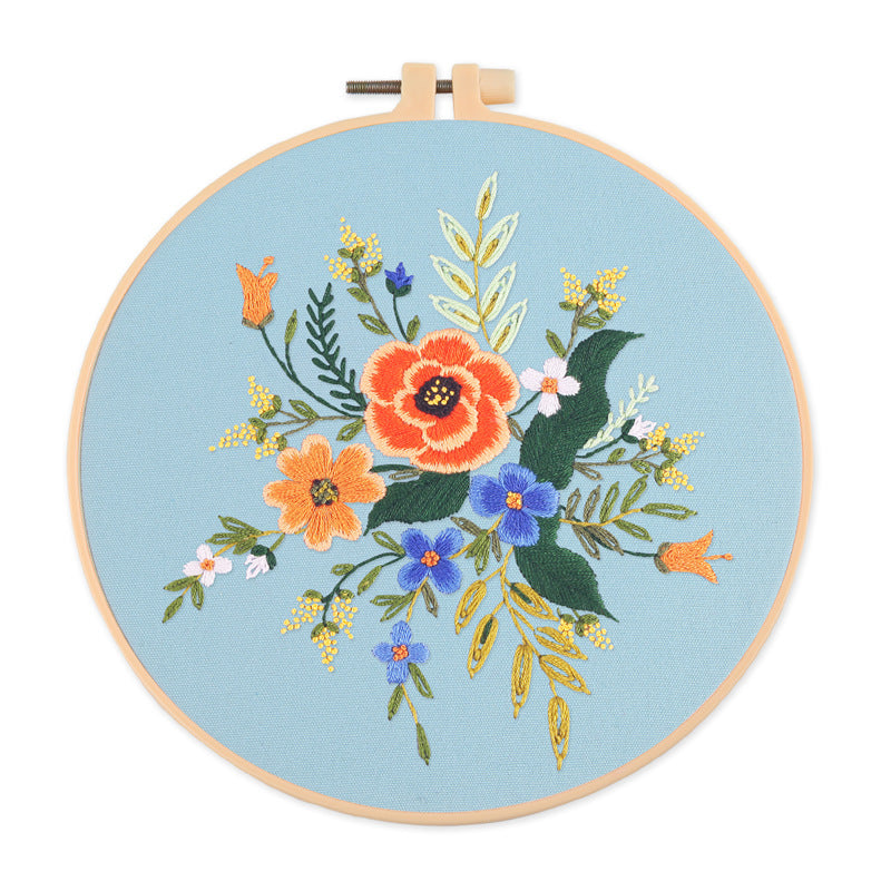 Chinese Style Beginner Craft Kit Suzhou Embroidery Material Package-5