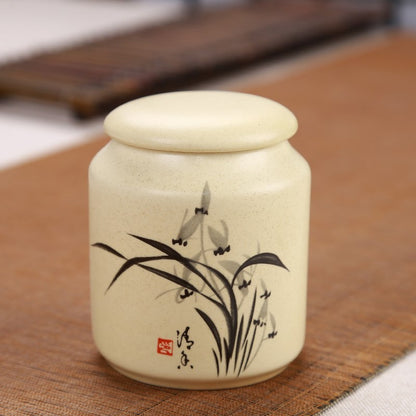 Bone China Ceramics Tea Caddies Ceramic Tea Can Chinese Kung Fu Canister Teaset Accessories Tea Jar Cans Box Home Office Teaware