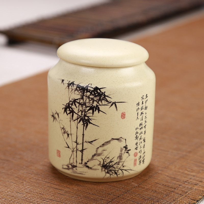 Bone China Ceramics Tea Caddies Ceramic Tea Can Chinese Kung Fu Canister Teaset Accessories Tea Jar Cans Box Home Office Teaware