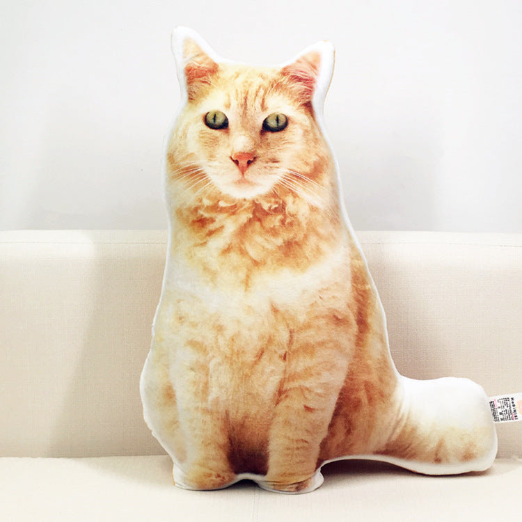 Customize Special-Shaped Pet Pillow DIY Sofa Car Decor Cat Dog Pillow