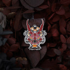 Chinese Dragon Enameled Metal Brooch Original Chinese Style Accessories