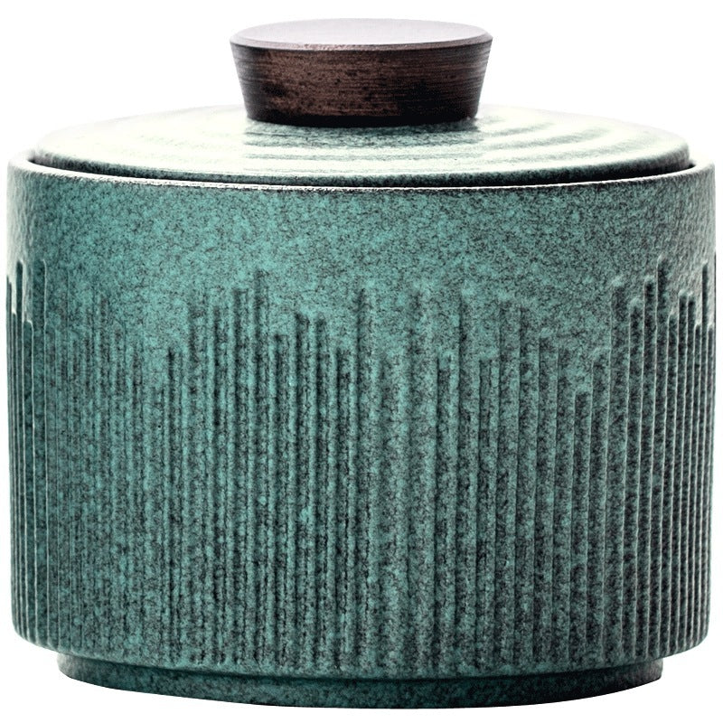 Stoneware Mini Tea Caddy Ceramic