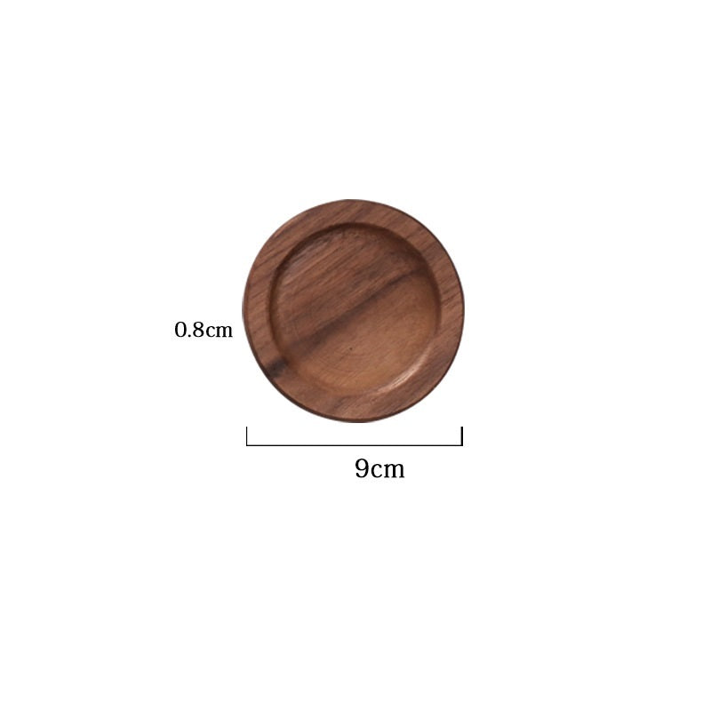 Walnut Wooden Kung Fu Tea Set Coaster