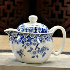 Ceramic Teapot Jingdezhen Double Dragons Playing with Pearls Kung Fu Tea Teapot